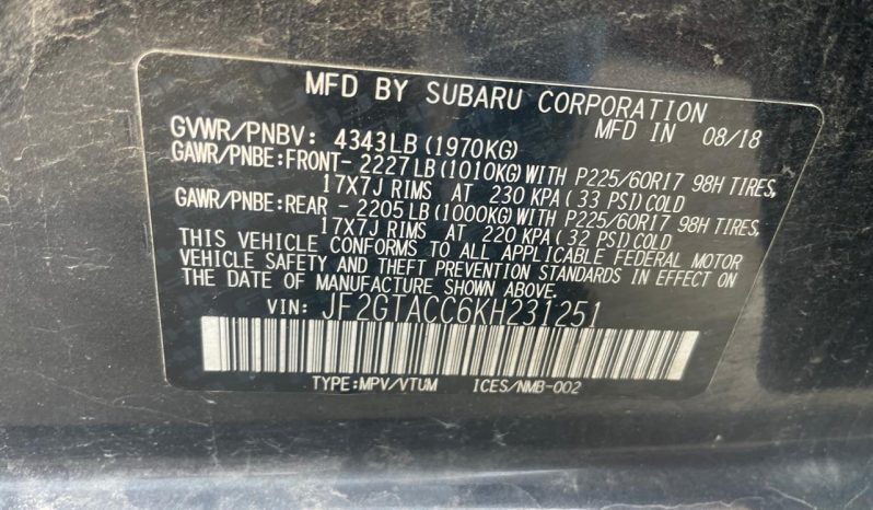 
								SUBARU CROSSTRECK full									