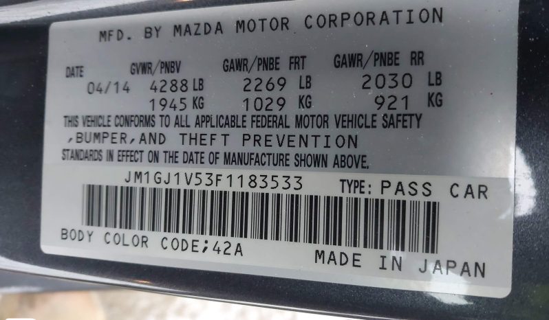 
								MAZDA 6 full									
