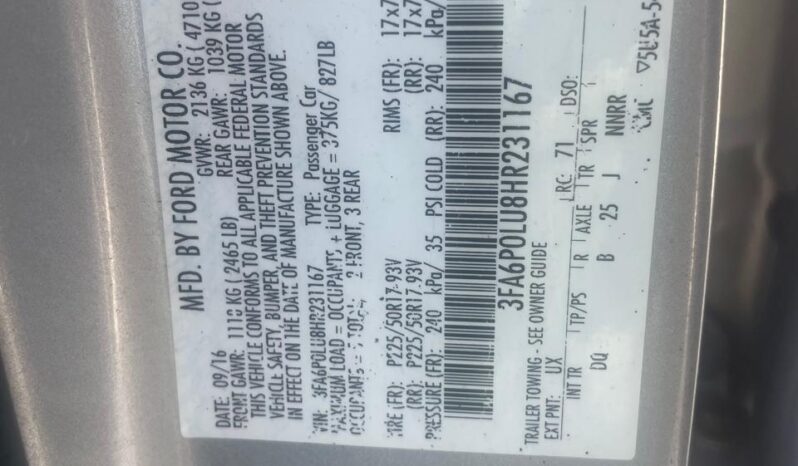 
								FORD FUSION full									