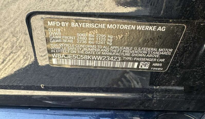 
								BMW 540 full									