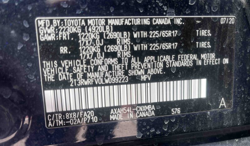 
								TOYOTA RAV 4 XLE full									