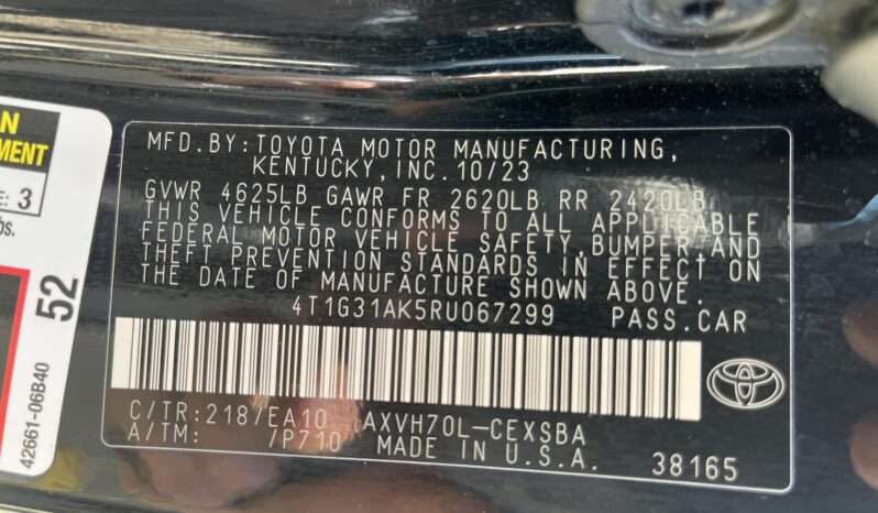 
								TOYOTA CAMRY full									