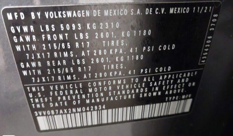
								VOLKSWAGEN TIGUAN full									