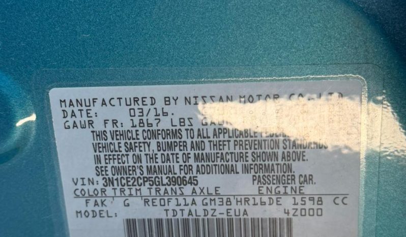 
								nissan versa full									