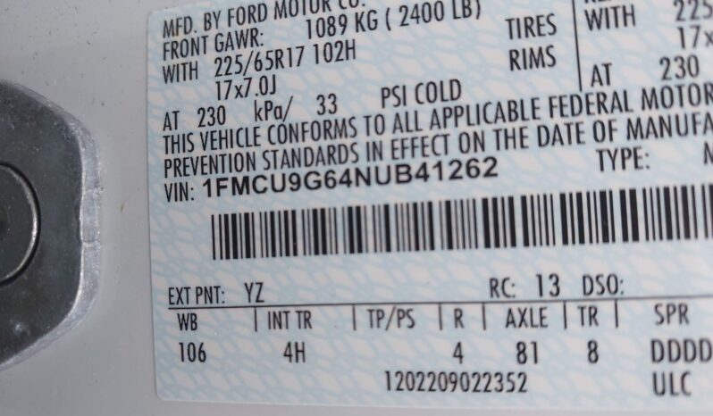 
								FORD ESCAPE full									