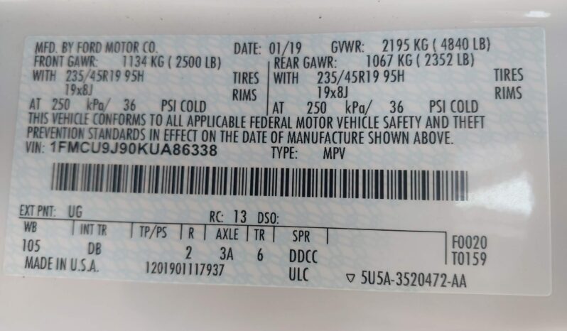 
								FORD ESCAPE full									