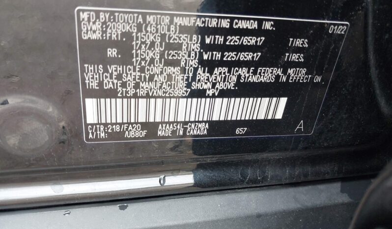 
								Toyota RAV4 Xle full									