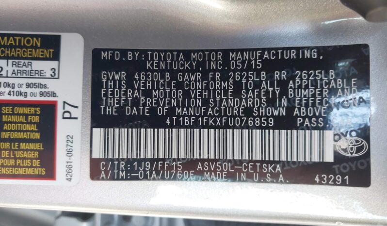 
								TOYOTA CAMRY full									