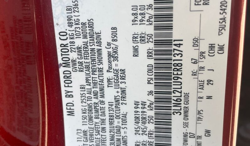 
								LINCOLN MKZ full									