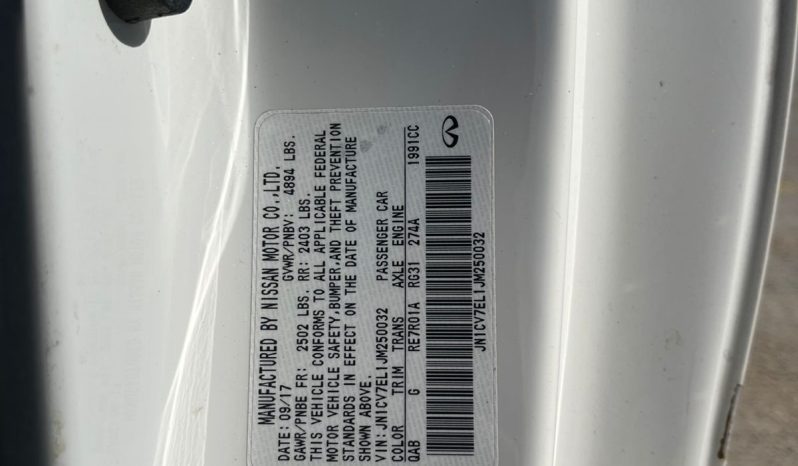 
								2018 Infiniti Q60 full									