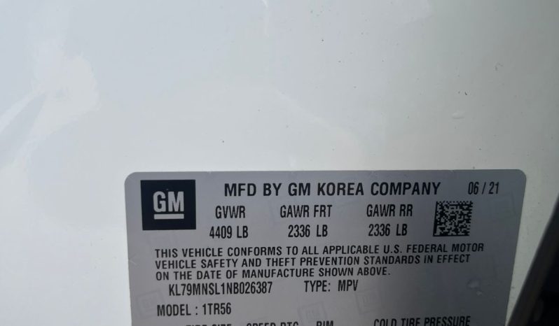 
								2021 Chevrolet Trailblazer full									