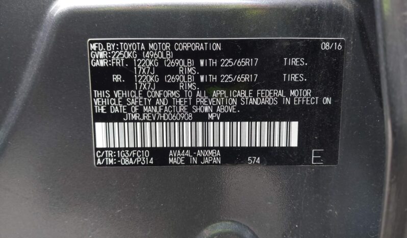 
								Toyota RAV4 Hybrid Xle full									