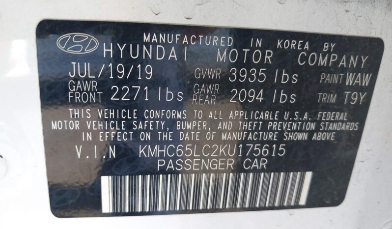 
								2019 Hyundai Ioniq full									