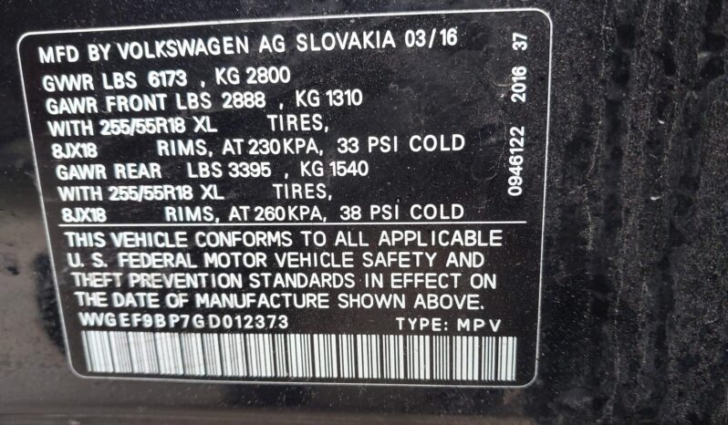 
								Volkswagen Touareg full									