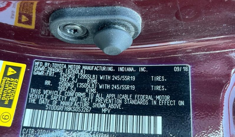 
								Toyota Highlander full									