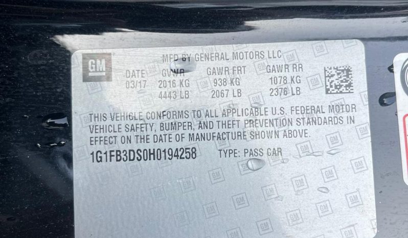 
								2017 Chevrolet Camaro full									