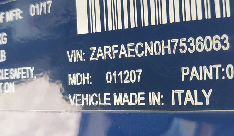 
								ALFA ROMEO GIULIA full									