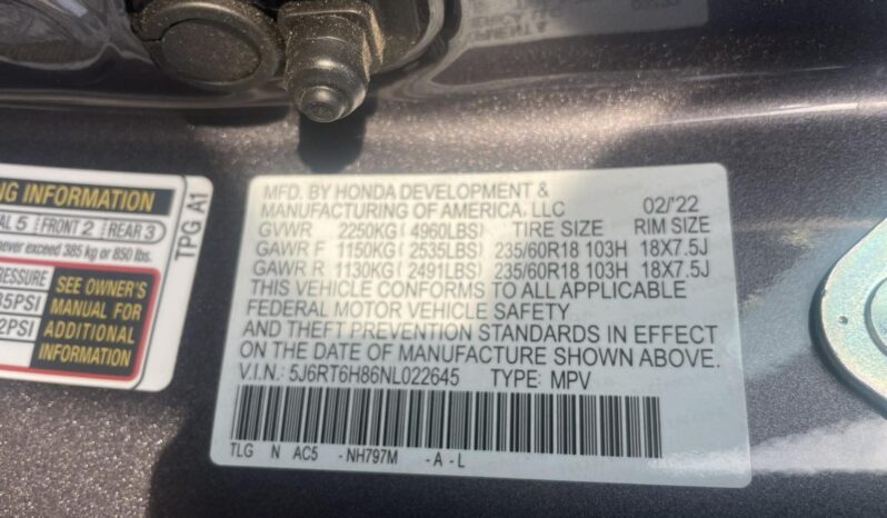 
								HONDA CR-V full									