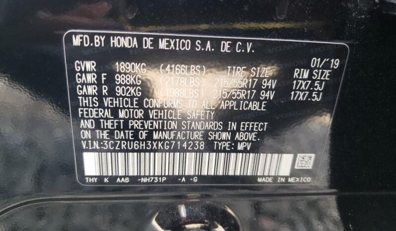 
								HONDA HR-V full									