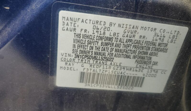 
								NISSAN KICKS SV full									
