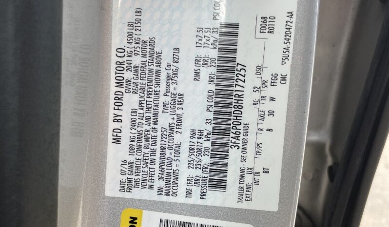 
								FORD FUSION full									