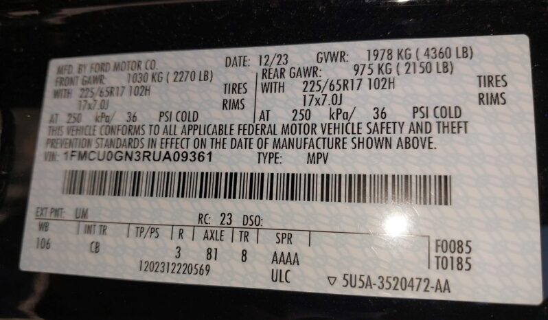 
								Ford Escape full									