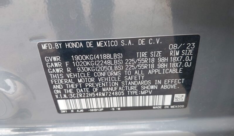 
								Honda HR-V full									