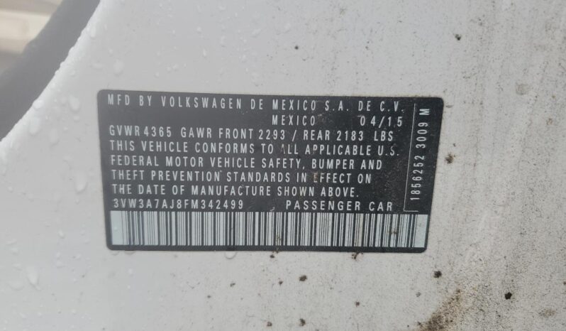 
								2015 Volkswagen Jetta full									