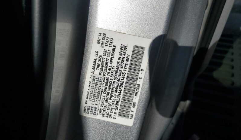 
								2015 Honda Odyssey full									