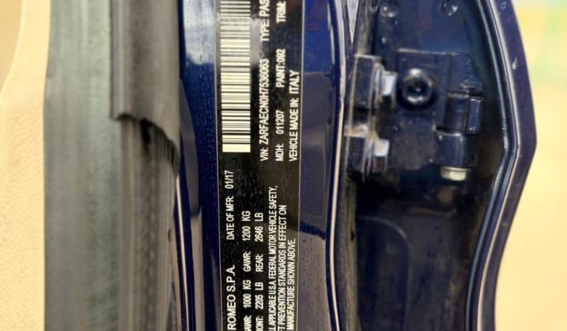 
								ALFA ROMEO GIULIA full									