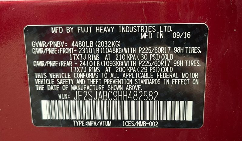 
								SUBARU FORESTER full									