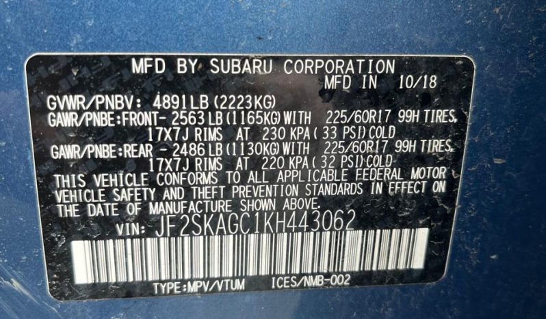 
								Subaru Forester full									