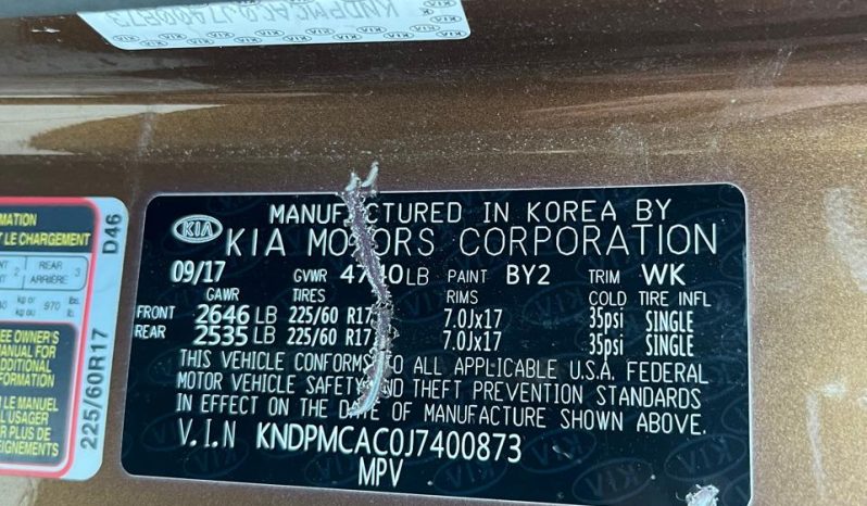 
								2018 Kia Sportage full									