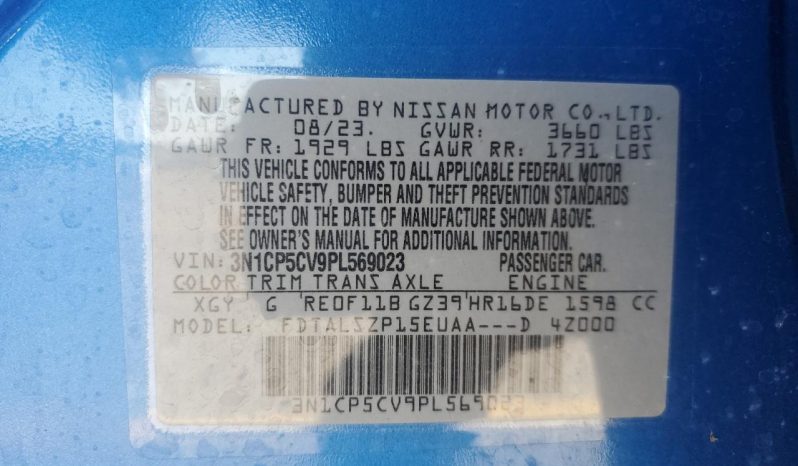 
								2023 Nissan Kicks full									