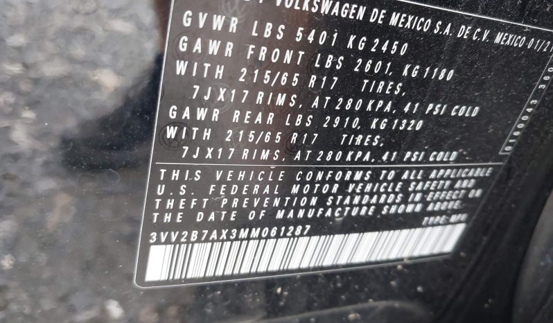 
								2021 Volkswagen Tiguan full									