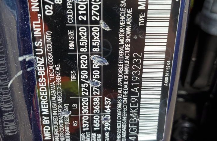 Mercedes-Benz GLE-Class full