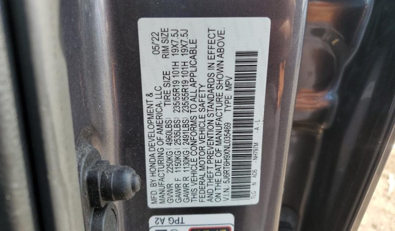 
								2022 Honda CR-V full									