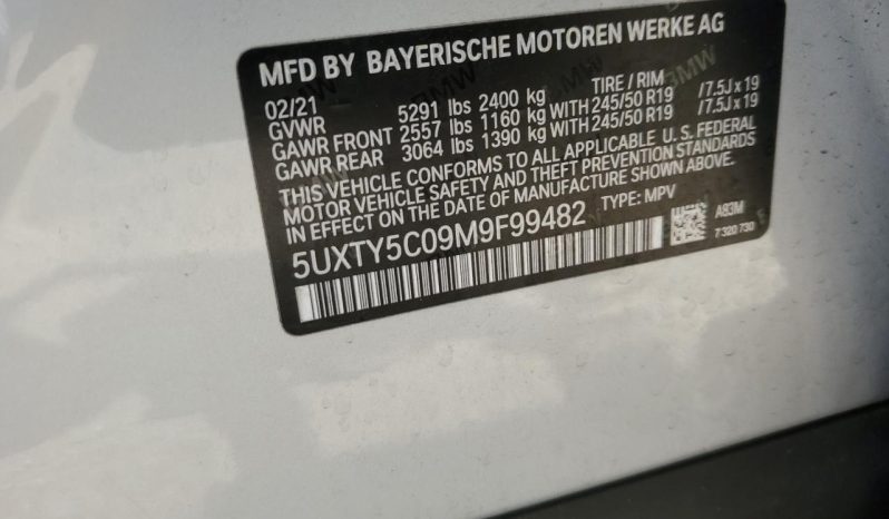 
								2021 BMW X3 full									