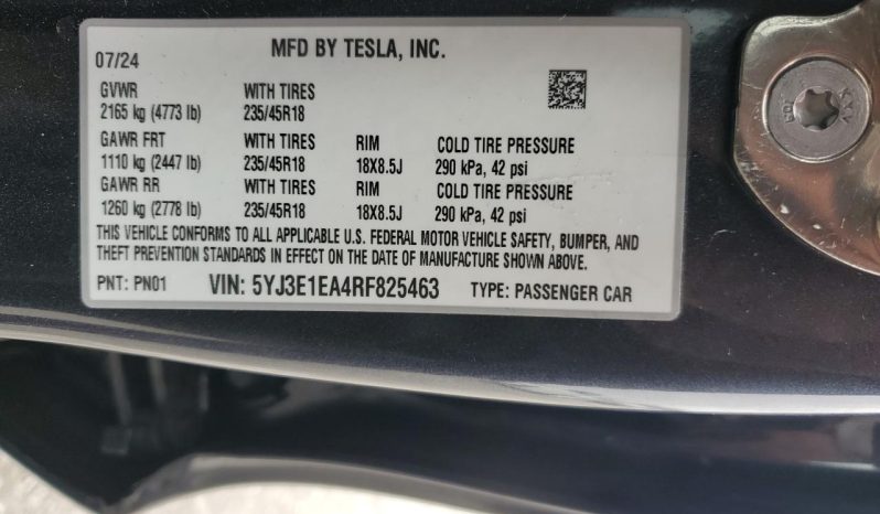 
								TESLA MODEL 3 full									