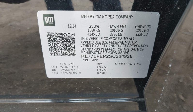 
								2025 Chevrolet Trax full									