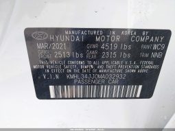 
										2021 Hyundai Sonata full									