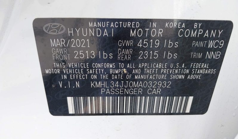 
								2021 Hyundai Sonata full									