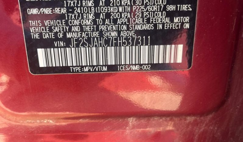 SUBARU FORESTER 2014 full