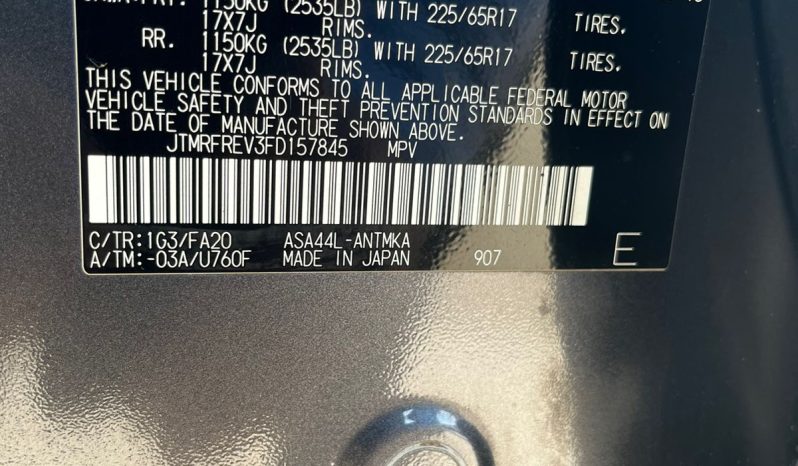 TOYOTA RAV4 2015 full