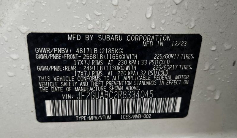 
								Subaru Crosstrek full									