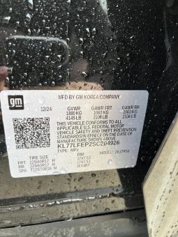 
										2025 Chevrolet Trax full									