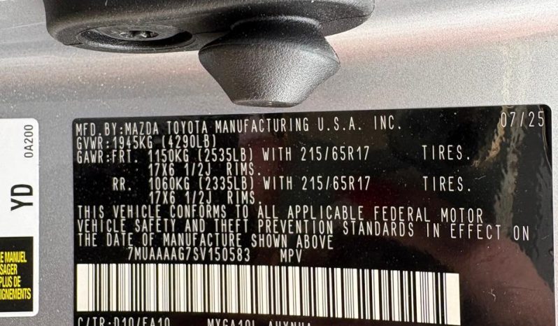 
								2025 Toyota Corolla Cross full									