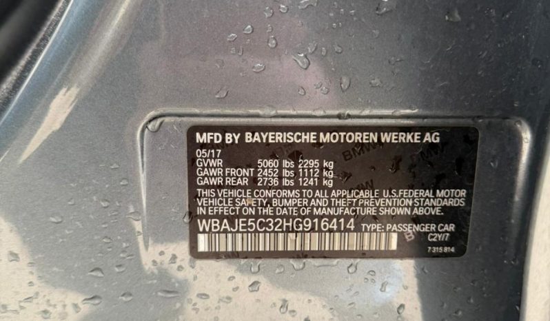 
								2017 BMW 5 Series full									