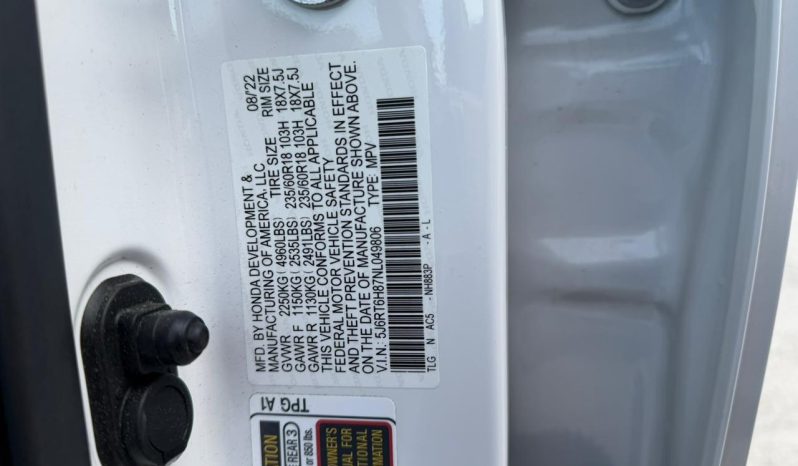 
								2022 Honda CR-V full									