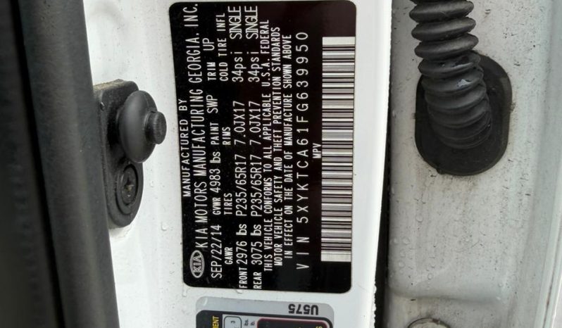 
								2015 KIA Sorento full									